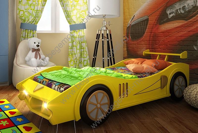 Кровать машина для мальчика фото