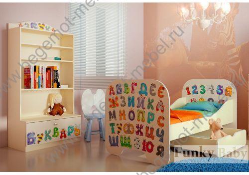 мебель Алфавит в детскую комнату недорого со склада  купить