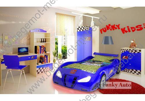 полноценная готовая комната Фанки Авто и кровать-машина Фанки Энзо