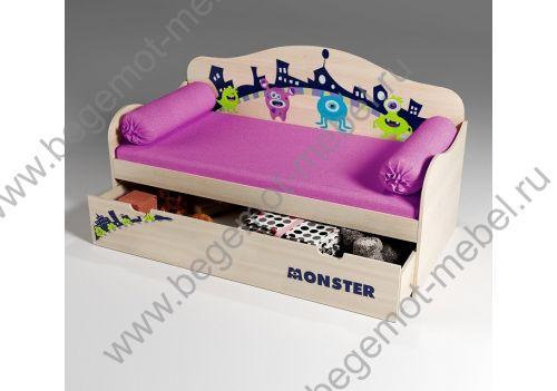 Кровать для детей Фанки Беби монстрики