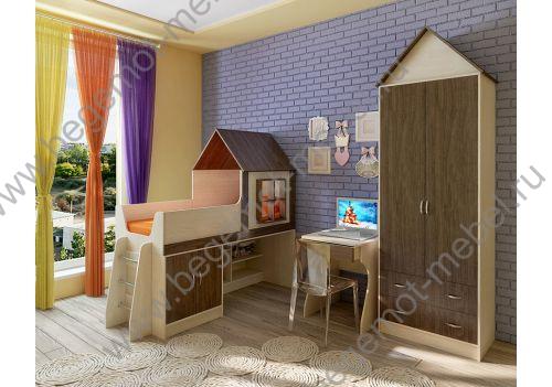 Готовая детская комната Фанки Кидз Домик для детей 