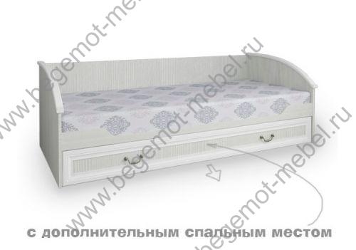 Кровать нижння с дополнительным выкатным спальным местом Классика