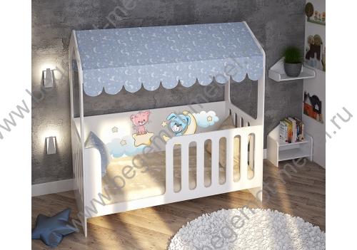 Детская кровать Домик Сказка - готовая комната 