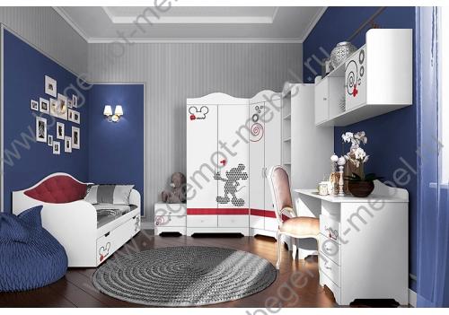 Комплект мебели Хеппи Маус для детской комнаты