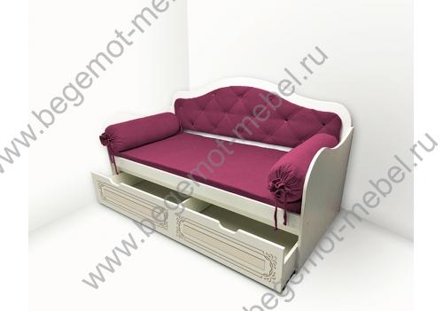 Кровать Ноктюрн в цвете декора Мокко
