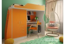 Детская мебель Фанки -4 сосна лоредо оранж