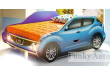 Кровать в виде машины для детей от 2х лет Ниссан Жук 
