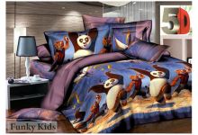 Панда кунг-фу для детских кроватей 