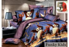 Кунг-фу Панда - детское постельное белье 1,5 спальный 