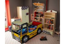 Детская комната Фанки Авто + кровать-машина Самосвал