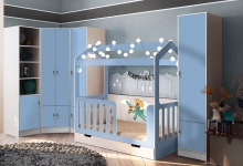 Детская мебель Фанки Кидз Домик Сказка - готовая комната 