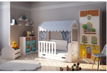 Мебель Волшебный Город с детской кроватью Домик-Сказка