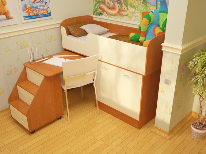 Мебель для детской комнаты. Детская мебель в Москве