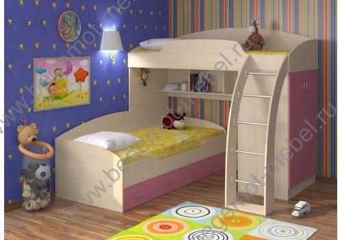 Детская мебель Соня-1 + Соня-2  Выбираем цвет!