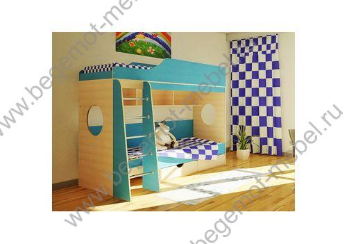 Детская мебель Орбита-5 - двухъярусная кровать