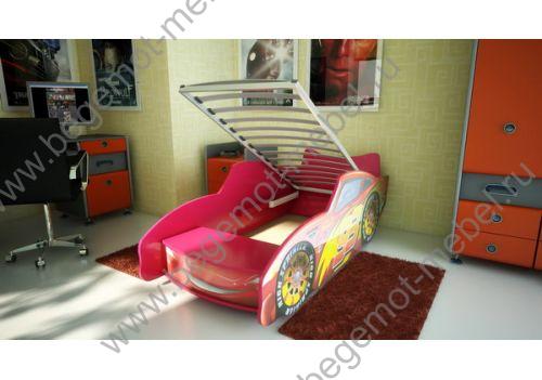 Детская кровать-машина Молния Ред Ривер