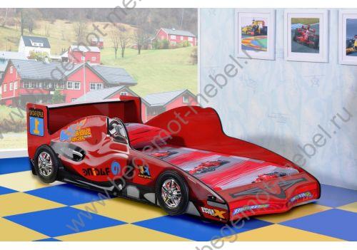 Кровать-машина F1 (Ferrari) со спальным местом 190х90 см