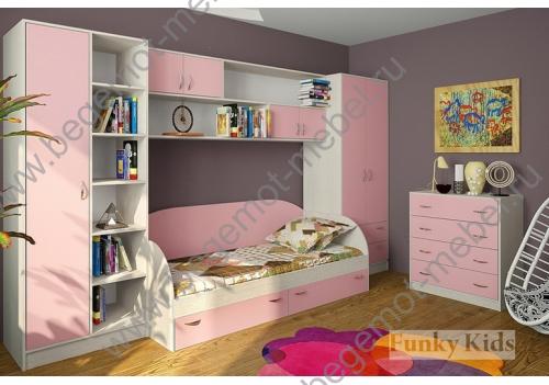 Мебель для девочек Фанки Кидз - готовая комната 