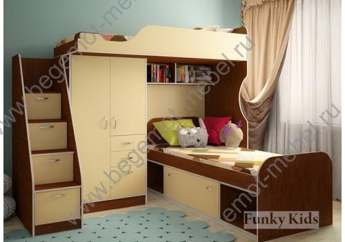 Детская мебель Фанки Кидз для двоих детей 