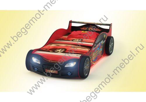 кровать-машина RX800 - GRS-8014, цвет черно-красный ультра