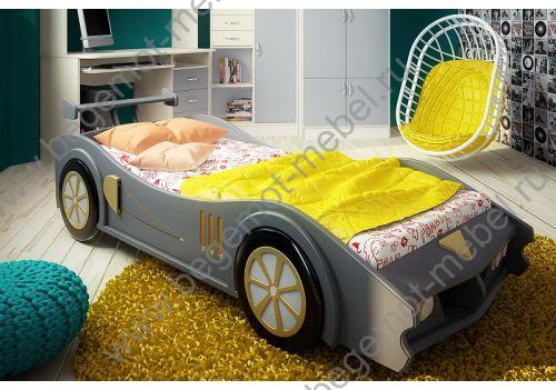 купить недорогую детскую кровать-машину Макларен со склада в Москве