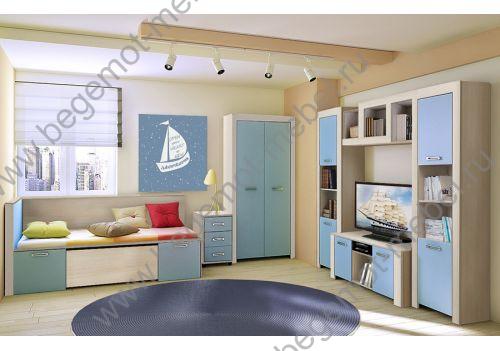 мальчиковый комплект мебели Фанки Тайм - готовая комната 