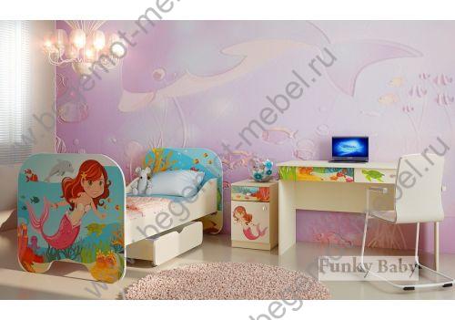 купить детскую готовую комнату Русалочка со склада в Москве недорого 