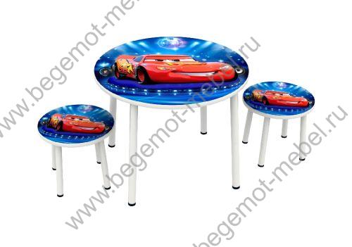 Набор мебели для детей Домико (стол + 2 стула)
