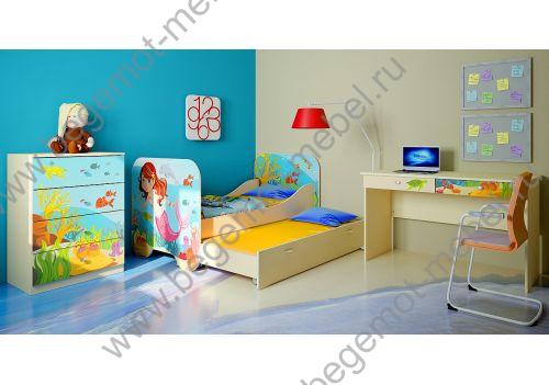 комната детская для девочек Русалочка