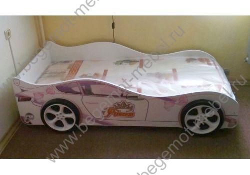 кровать машина для девочек 