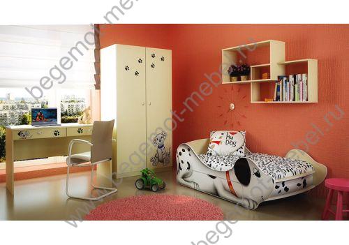 комната для девочки далматинец