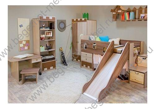 готовая детская комната серии Айвенго 38 попугаев 