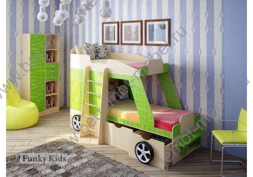 кровать-машина Джип для детских комнат 