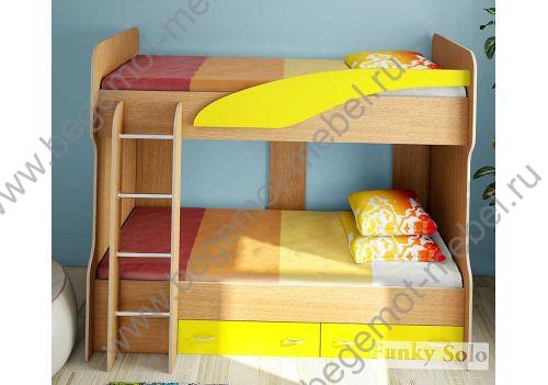 Детская кровать для двоих детей Фанки Соло  4