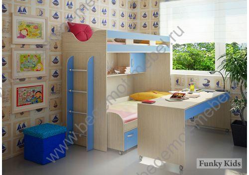 детская модульная мебель Фанки Кидз 22 без подшек 