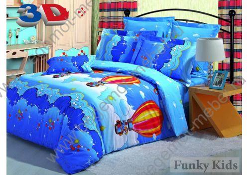 детское постельное белье Тревел 3Д 1,5 спальный комплект 
