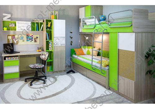 готовая детская комната серии Твист 38 попугаев 