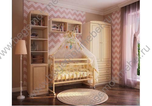 кровать для девочек фанки литл, кровать для новорожденных с маятником для укачивания