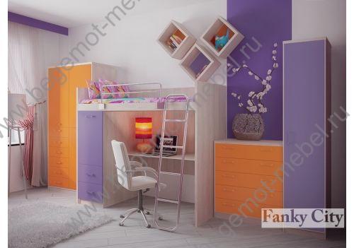 модульная мебель Фанки Сити, детская модульная мебель от группы команий Азбука Мебели, итальянская модульная мебель