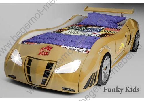 детская кровать-машина Фанки Энзо для девочек