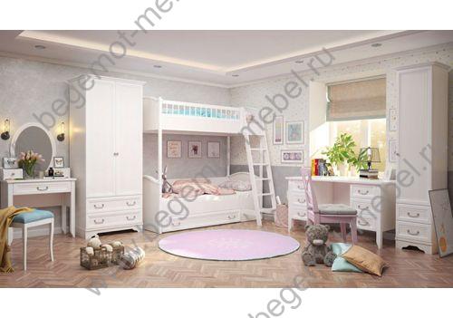 Мебель Классика 38 Попугаев для девочек - готовая комната 
