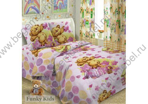 Комплект детского постельного белья Мишка Тедди 1,5 спальный