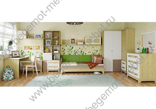 Готовая детская комната Индиго 38 попугаев - мебель