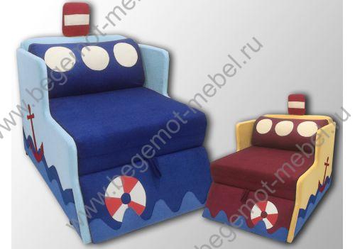 Раскладной диван-кровать Кораблик с ящиком