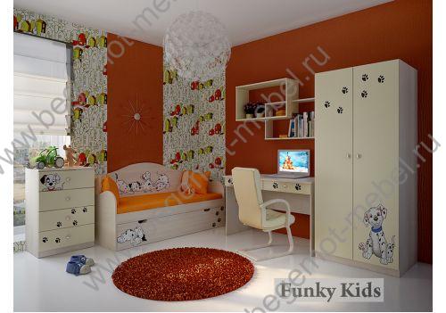 Готовая детская комната Далматинец серия Фанки Беби