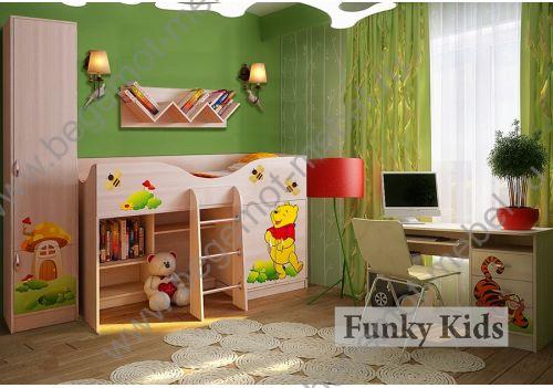 комплект детской мебели Винни Пух - серия от Фанки Кидз для детей от 3-х лет