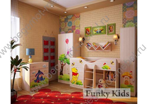 Мебель для детских комнат серия Винни Пух  
