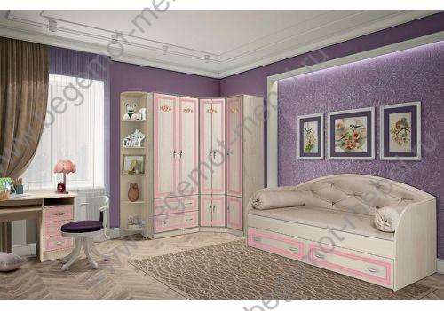 комната для детей и подростков Фанки Кидз Азалия - мебель для девочек 