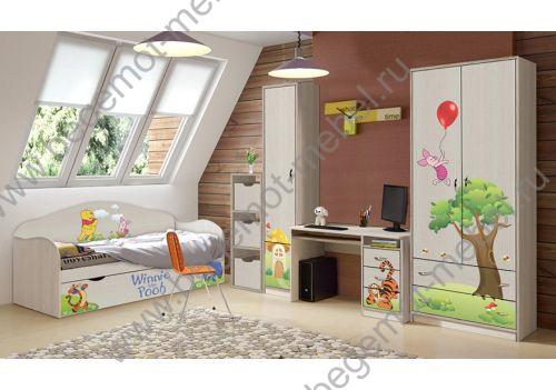 Мебель для детей Винни Пух - готовая комната