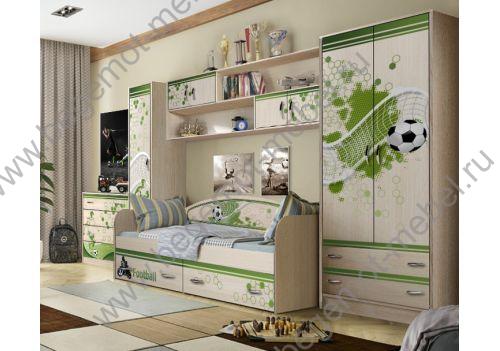 Мебель для детей и подростков Фанки Кидз Футбол - готоая комната 